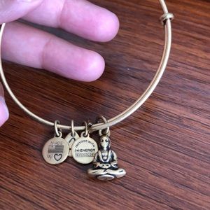 Alex and ani Buddha bracelet